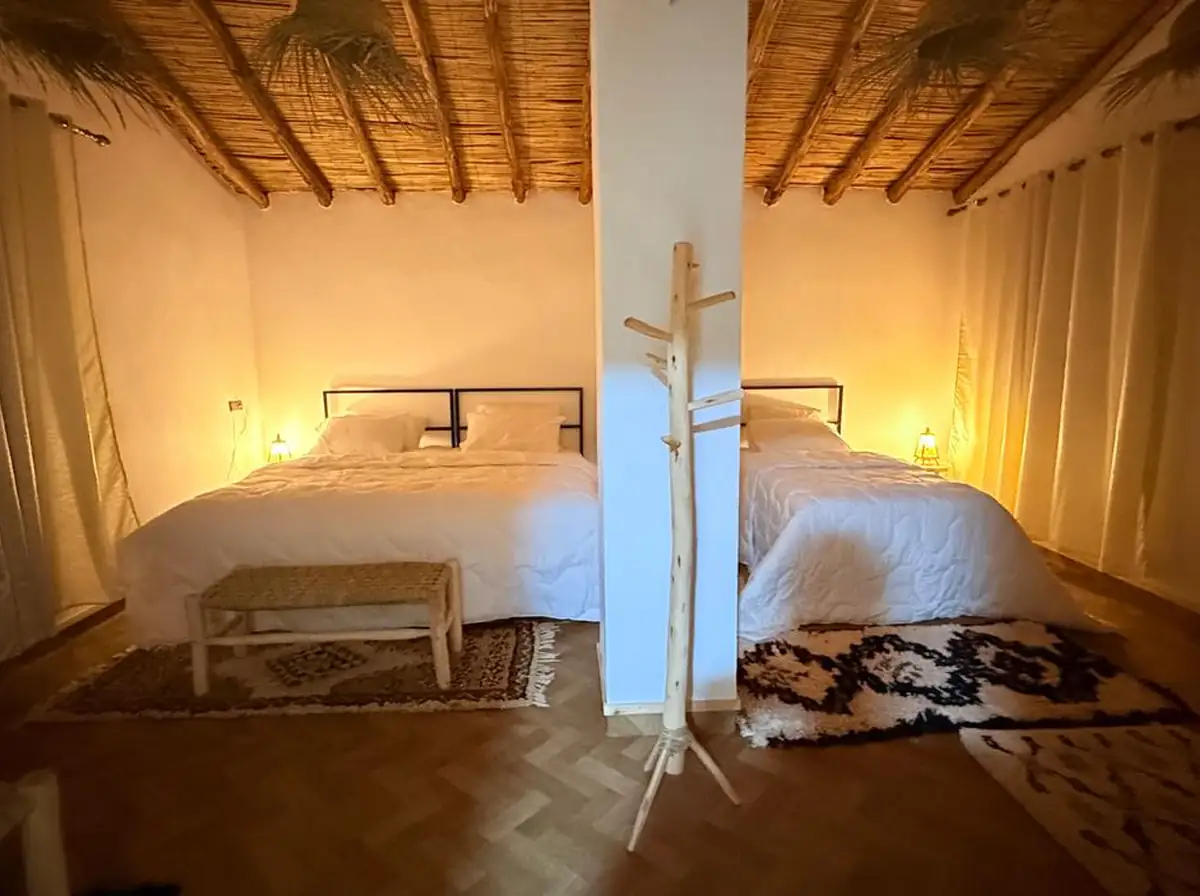 Le camping à Zagora Taragalte.